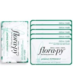 Detox Aromatherapy Sheet Mask 5 Count, Jasmine Peppermint -Swimline Store 6611788660904 4