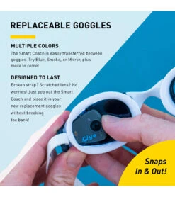 FINIS Smart Goggle Kit -Swimline Store 6728984395944 whitesmoke 10a