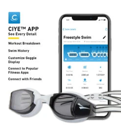 FINIS Smart Goggle Kit -Swimline Store 6728984395944 whitesmoke 8a