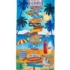 Dohler California Signs Beach Towel 30”X 60”