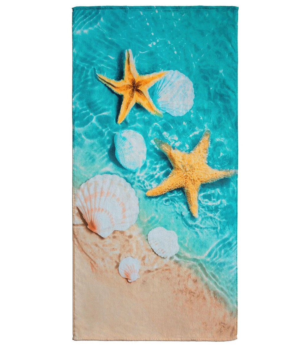 Dohler 3D Shells Beach Towel 30”X 60” 1 Dohler 3D Shells Beach Towel 30”X 60”