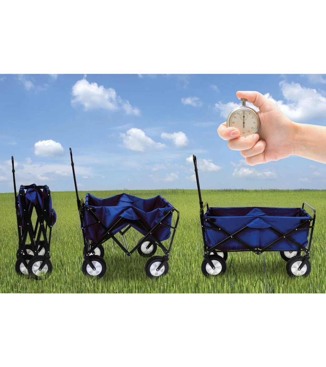Collapsible Folding Outdoor Utility Wagon 6 Collapsible Folding Outdoor Utility Wagon - Image 6
