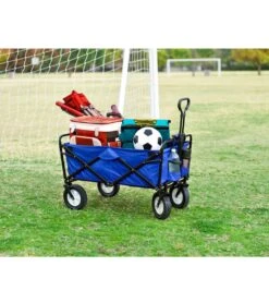 Collapsible Folding Outdoor Utility Wagon 14 Collapsible Folding Outdoor Utility Wagon -Swimline Store 6848915898536 blue 7a