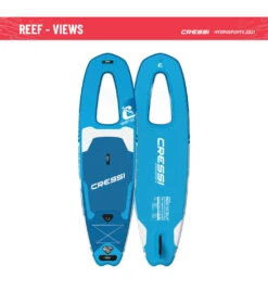 CRESSI Reef Window 10’2’’ Inflatable SUP Set -Swimline Store 6856349974696 bluewhite 10a