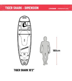 CRESSI Tiger Shark Multitask 10’2’’ Inflatable SUP Set 23 CRESSI Tiger Shark Multitask 10’2’’ Inflatable SUP Set -Swimline Store 6856350367912 greyblackcammo 9a