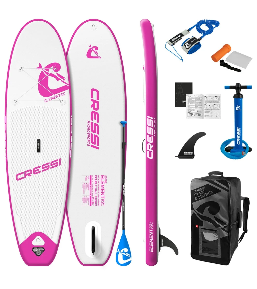 CRESSI Element All Around 9'2 Inflatable SUP Set 1 CRESSI Element All Around 9'2 Inflatable SUP Set