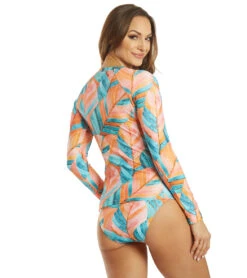 Women's Sunset Palms Surf Shirt 7 Women's Sunset Palms Surf Shirt -Swimline Store 6976249561256 cor 3a