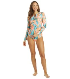 Women's Sunset Palms Surf Shirt 8 Women's Sunset Palms Surf Shirt -Swimline Store 6976249561256 cor 4a