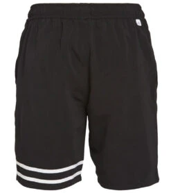 Men's Solid Swim Trunk -Swimline Store 7030197977256 black 3a