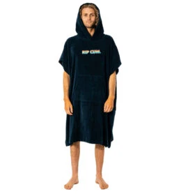 Rip Curl Men's Icons Hooded Towel -Swimline Store 7319694311592 navy 4a