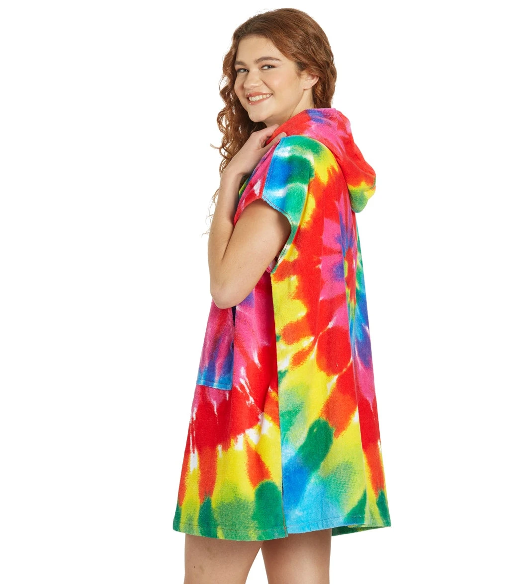 Conner Coffin Tie Dye Changing Poncho 3 Conner Coffin Tie Dye Changing Poncho - Image 3