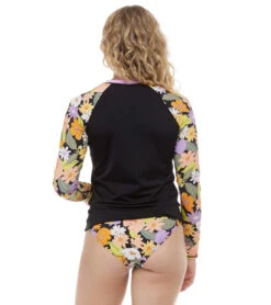 Women's Love Story Parker UV Rashguard 6 Women's Love Story Parker UV Rashguard -Swimline Store 7351095591080 black 3a