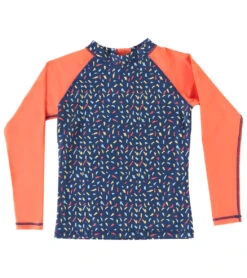 Level Six Girl's Stella Long Sleeve UPF 50+ Rash Guard