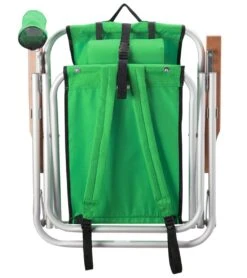 WearEver HI Back Aluminum Backpack Beach Chair -Swimline Store 7429623578792 green 4a