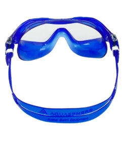 AQUASPHERE Vista Xp Open Water/Tri Mask -Swimline Store 7472379232424 clearlensbluewithbluestrap 4a