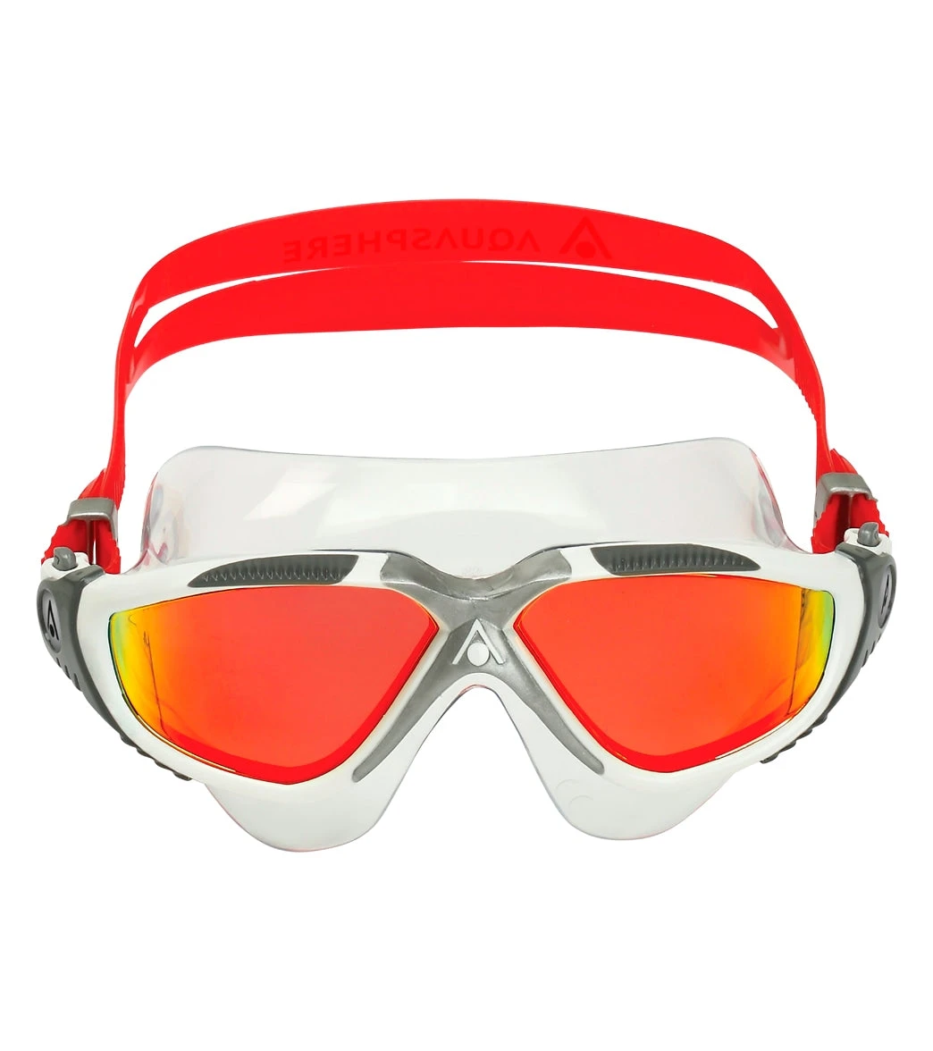 AQUASPHERE Vista Titanium Mirrored Lens Mask 2 AQUASPHERE Vista Titanium Mirrored Lens Mask - Image 2