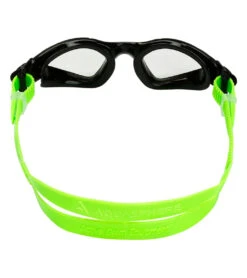 AQUASPHERE Kayenne Jr. Goggle -Swimline Store 7475578634408 clearlensblackwithneongreenstrap 3a