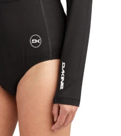 Dakine Women's HD Long Sleeve UPF 50 One Piece Swimsuit -Swimline Store 7476061503656 black 6a