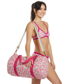 Sporti X Emma Weyant Garden Rose Weekender Bag -Swimline Store 7532788744360 gardenrose 10a