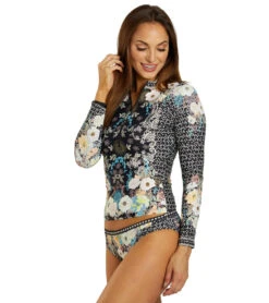 Johnny Was Wome's Mila Surf Shirt -Swimline Store 7716788175016 multi 4a