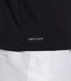 Nike Men's Hydro Short Sleeve Swim Shirt -Swimline Store 7761617191080 black 4a