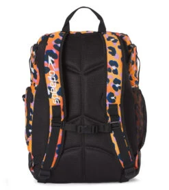 Speedo Printed Teamster 2.0 35L Backpack -Swimline Store 7767458185384 cheetahorangepop 3a